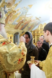 Всенощное бдение в Свято-Троицком соборе г.Саратова