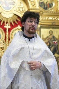 Царские часы, Изобразительны, Великая вечерня и Крещальная литургия в Свято-Троицком соборе Саратова