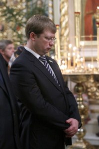 Великая Рождественская вечерня в храме в честь Покрова Божией Матери Саратова