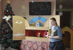 С Рождеством поздравили маленьких пациентов клиники гематологии