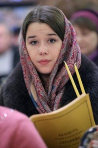 Всенощное бдение на Архиерейском подворье - храме во имя преподобного Серафима Саровского г. Саратова
