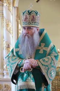 Божественная литургия на Архиерейском подворье — храме во имя преподобного Серафима Саровского г.Саратова