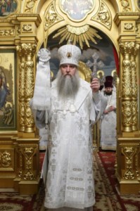В день Навечерия Богоявления в Свято-Троицком соборе совершена Крещальная литургия