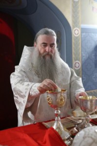 В день Навечерия Богоявления в Свято-Троицком соборе совершена Крещальная литургия