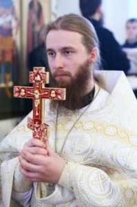 Божественная литургия в Спасо-Преображенском мужском монастыре Саратова