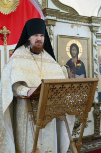 Божественная литургия в Спасо-Преображенском мужском монастыре Саратова