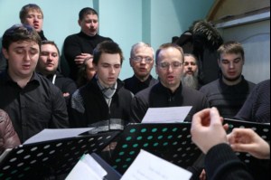 Всенощное бдение в Духосошественском кафедральном соборе Саратова