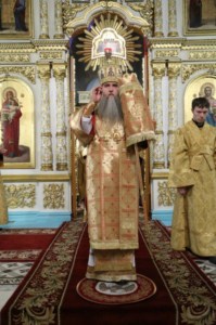 Всенощное бдение в Духосошественском кафедральном соборе Саратова