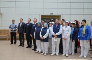 Митрополит Лонгин освятил мясокомбинат «Дубки»