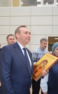 Митрополит Лонгин освятил мясокомбинат «Дубки»
