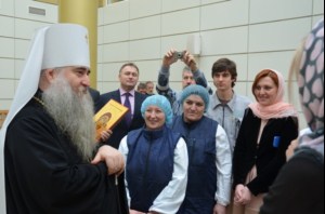 Митрополит Лонгин освятил мясокомбинат «Дубки»