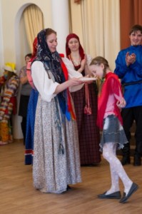 В воскресной школе Свято-Троицкого собора прошли «Русские народные посиделки»