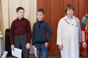 В воскресной школе Свято-Троицкого собора прошли «Русские народные посиделки»