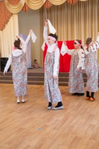 В воскресной школе Свято-Троицкого собора прошли «Русские народные посиделки»