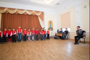 В воскресной школе Свято-Троицкого собора прошли «Русские народные посиделки»