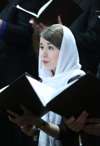 Всенощное бдение в Покровском храме Саратова