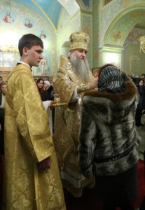 Всенощное бдение в Покровском храме Саратова