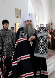 Литургия Преждеосвященных Даров в храме в честь Рождества Христова г. Саратова