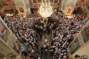 Прибытие десницы святого Пророка, Предтечи и Крестителя Господня Иоанна. Крестный ход. Саратов.