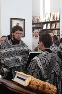 Пассия в храме во имя святого великомученика Георгия Победоносца г. Саратова