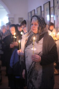 Пассия в храме в честь Рождества Христова г. Вольска