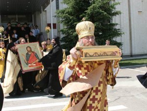 Проводы десницы святого Пророка, Предтечи и Крестителя Господня Иоанна.