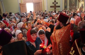 Великая пасхальная вечерня