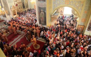 Великая пасхальная вечерня