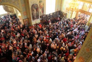 Великая пасхальная вечерня