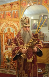 Божественная литургия в храме во имя святой блаженной Матроны Московской поселка Красный Октябрь Саратовского района