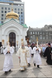 В Саратове почтили память святых Мефодия и Кирилла, учителей Словенских
