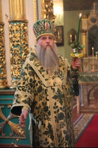 Всенощное бдение с чтением акафиста Святой Живоначальной Троице в Свято-Троицком соборе г. Саратова