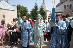 Встреча крестного хода в Вавилов Дол в г. Балаково