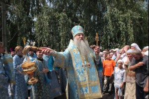 Встреча крестного хода в Вавилов Дол в г. Балаково