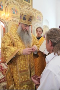 Божественная литургия в храме в честь Первоверховных апостолов Петра и Павла г. Красноармейск