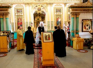 Всенощное бдение в Свято-Троицком соборе г. Саратова