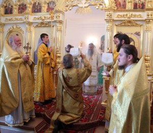 Началась Архипастырская поездка Митрополита Лонгина в Вольский район
