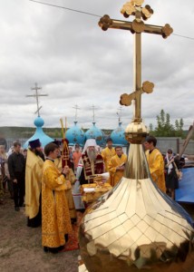 Началась Архипастырская поездка Митрополита Лонгина в Вольский район