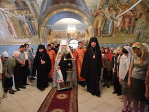 Всенощное бдение в Свято-Троицком соборе г. Саратова