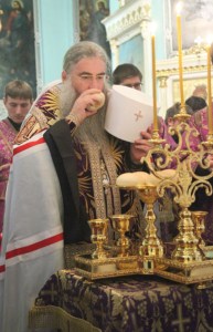 Всенощное бдение в Духосошественском соборе г. Саратова