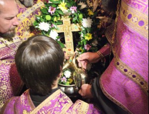 Всенощное бдение в Духосошественском соборе г. Саратова