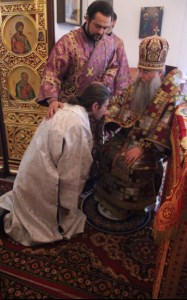 Божественная литургия в храме во имя святого пророка Божия Илии г. Саратова