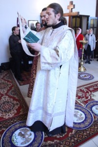 Божественная литургия в храме во имя святого пророка Божия Илии г. Саратова