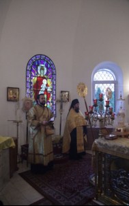Всенощное бдение на Архиерейском подворье – в храме в честь иконы Божией Матери «Утоли моя печали» г. Саратова