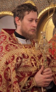 Божественная литургия в храме в честь Рождества Христова с. Рыбушка Саратовского района