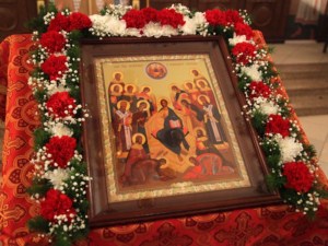 Всенощное бдение в Благовещенском храме г. Вольска