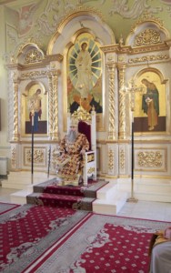 Божественная литургия в Свято-Покровском соборе г.Саратова
