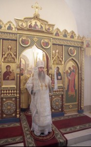 Божественная литургия в храме во имя святителя Луки Крымского