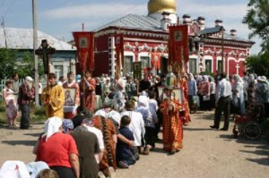 Крестный ход к часовне во имя великомученицы Параскевы