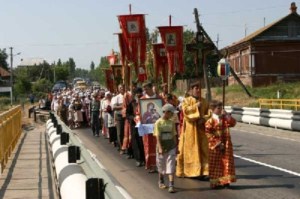 Крестный ход к часовне во имя великомученицы Параскевы